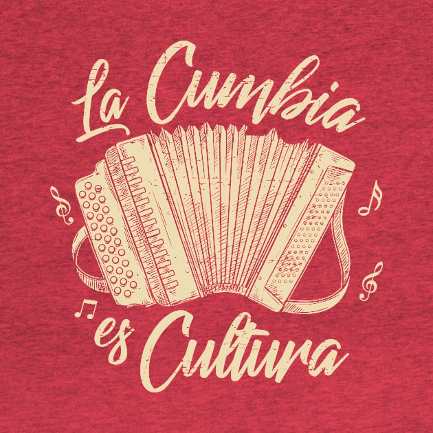 La Cumbia Es Cultura - vintage design by verde